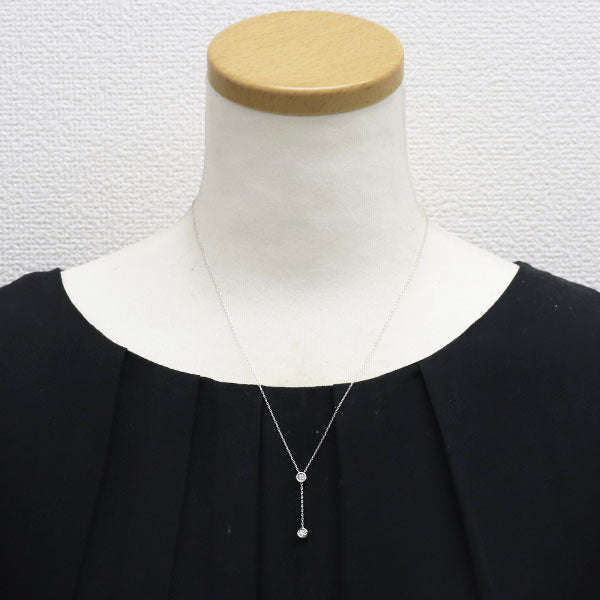 フォーエバーマーク Pt ダイヤモンド ペンダントネックレス 0.212ct