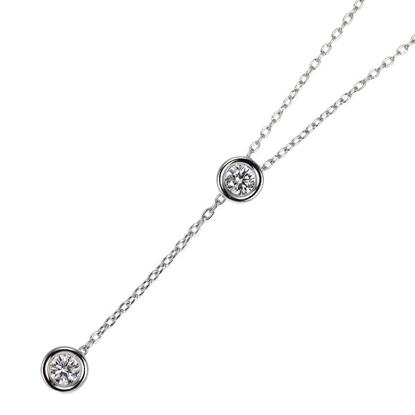 フォーエバーマーク Pt ダイヤモンド ペンダントネックレス 0.212ct
