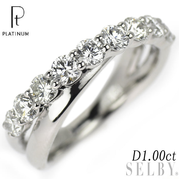 プラチナギルド Pt950 ダイヤモンド リング 1.00ct