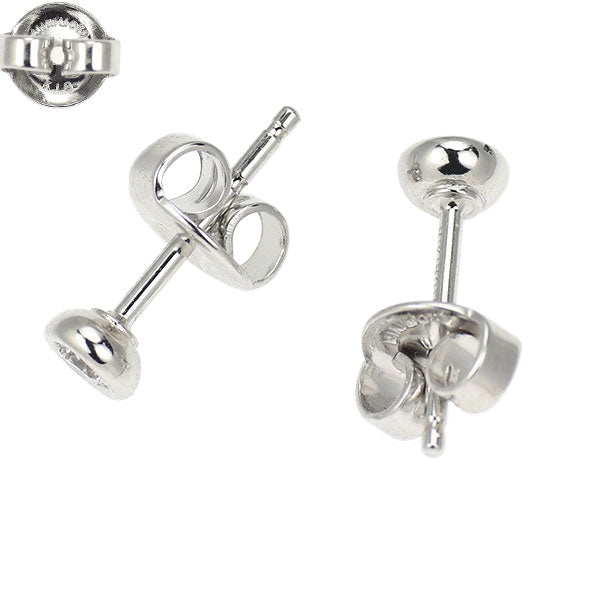 ミキモト K18WG ダイヤモンド ピアス