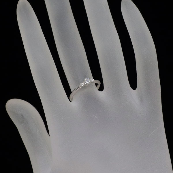 フォーエバーマーク / カシケイ Pt950 ダイヤモンド リング 0.17ct D0 