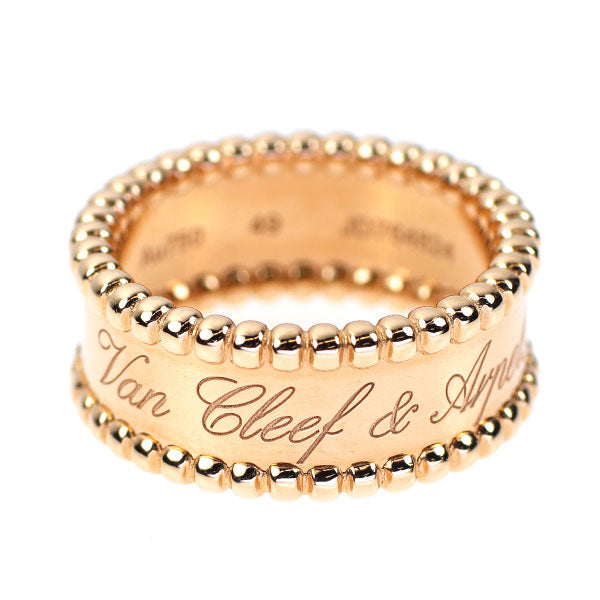 ヴァンクリーフ＆アーペル K18PG リング ペルレ シニアチュール 49号 《セルビー銀座店》【中古】