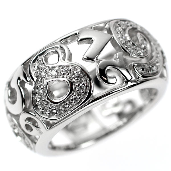 G2091 フランクミュラー 13号 K18WG タリスマン ダイヤリング　指輪 G2091 フランクミュラー 13号 K18WG タリスマン ダイヤリング指輪