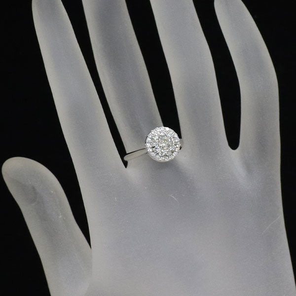 K18WG ダイヤモンド リング 0.71ct — セルビーオンラインストア