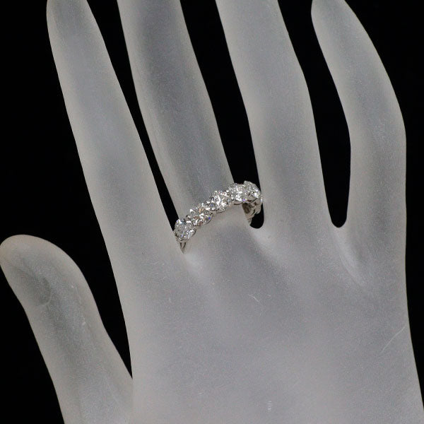 Pt900 ダイヤモンド リング 4.339ct フルエタニティ