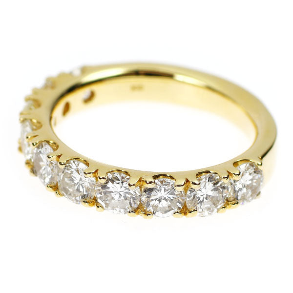 K18YG ダイヤモンド リング 2.22ct