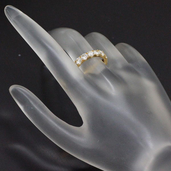 K18YG ダイヤモンド リング 2.22ct