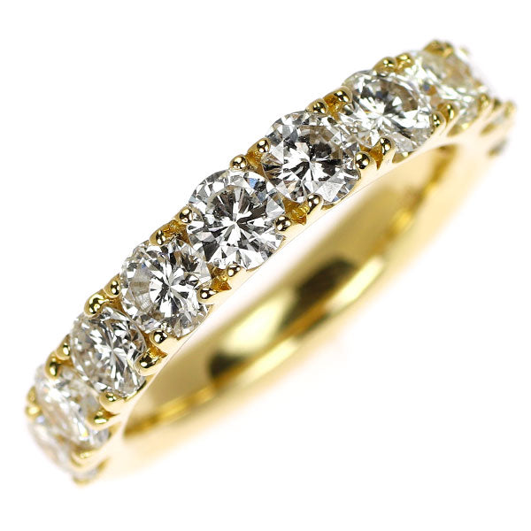K18YG ダイヤモンド リング 2.22ct