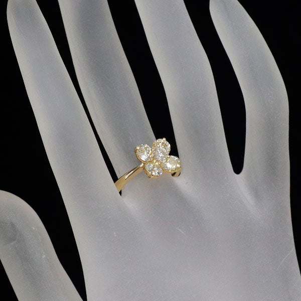 K18YG ダイヤモンド リング 2.015ct