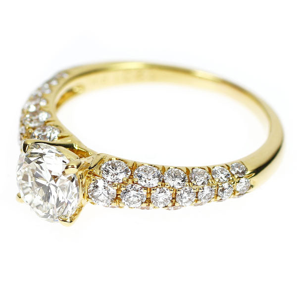 K18YG ダイヤモンド リング 1.023ct J VS1 G D1.05ct