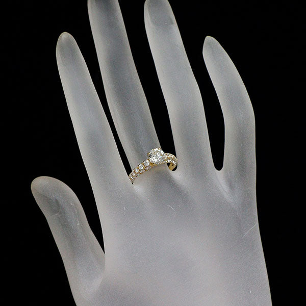 K18YG ダイヤモンド リング 1.023ct J VS1 G D1.05ct