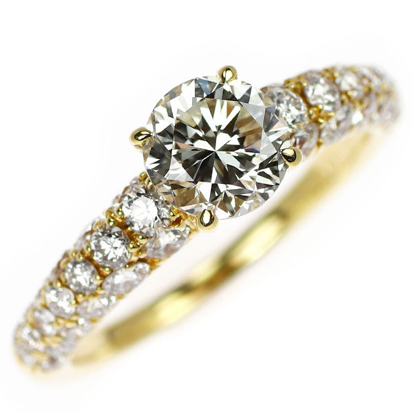 K18YG ダイヤモンド リング 1.023ct J VS1 G D1.05ct