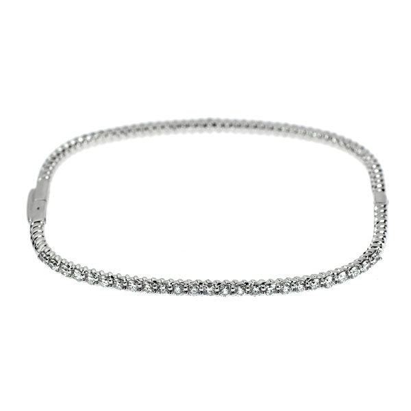 Pt950 ダイヤモンド バングル 1.24ct