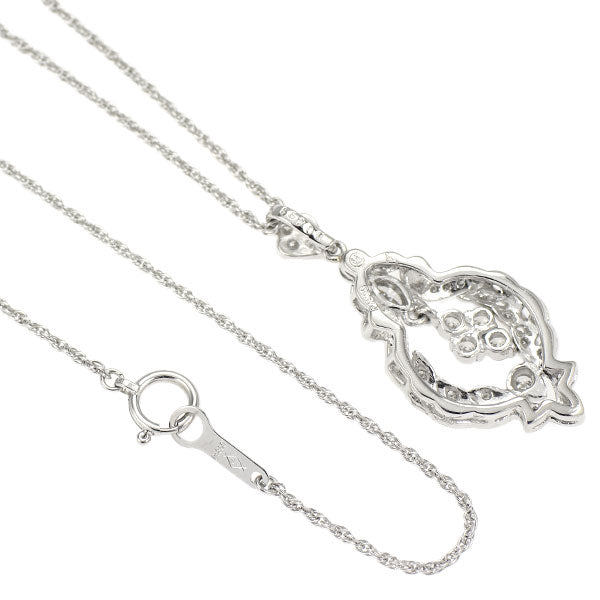 三越 Pt900/ Pt850 ダイヤモンド ペンダントネックレス 0.493ct
