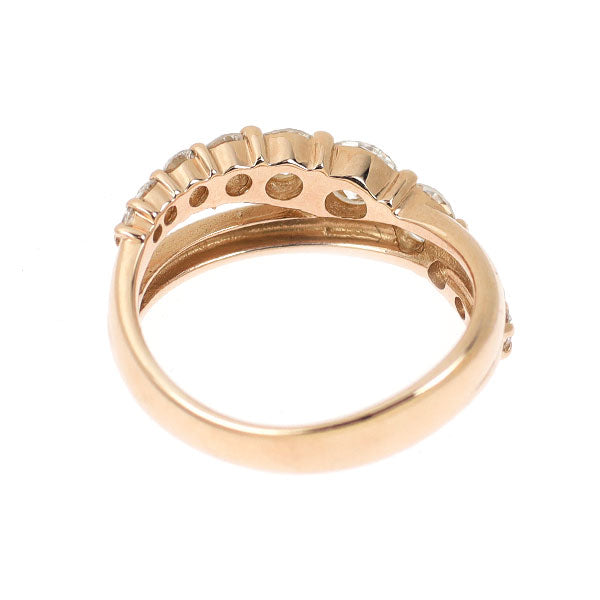 K18PG ダイヤモンド リング 0.70ct