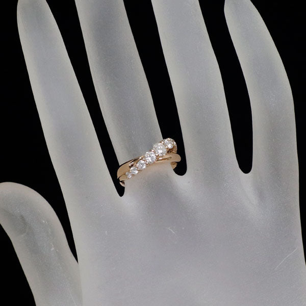 K18PG ダイヤモンド リング 0.70ct