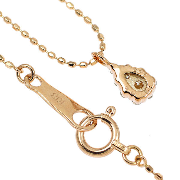 WISP K18PG ダイヤモンド ペンダントネックレス 0.09ct