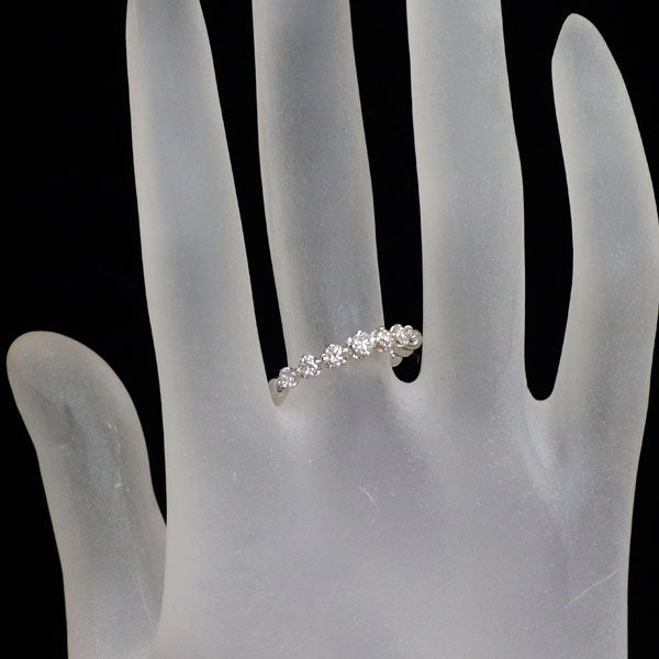 K18WG ダイヤモンド リング 0.50ct 伸縮式 8号～ フリーサイズ