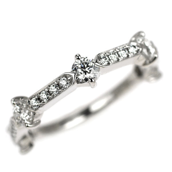K18WG H＆C ダイヤモンド リング 0.79ct
