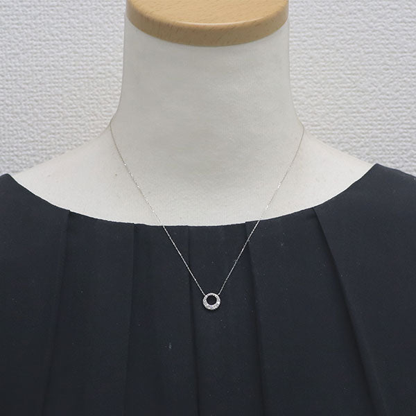 Pt900/ Pt850 ダイヤモンド ペンダントネックレス 0.20ct