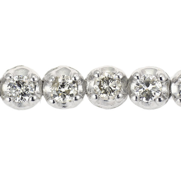 スタージュエリー K18WG ダイヤモンド テニス ブレスレット 2.00ct