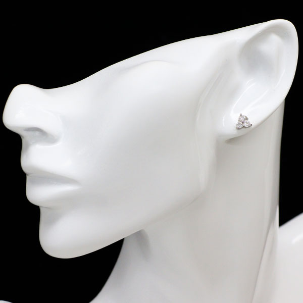 Pt900 ダイヤモンド ピアス 0.60ct