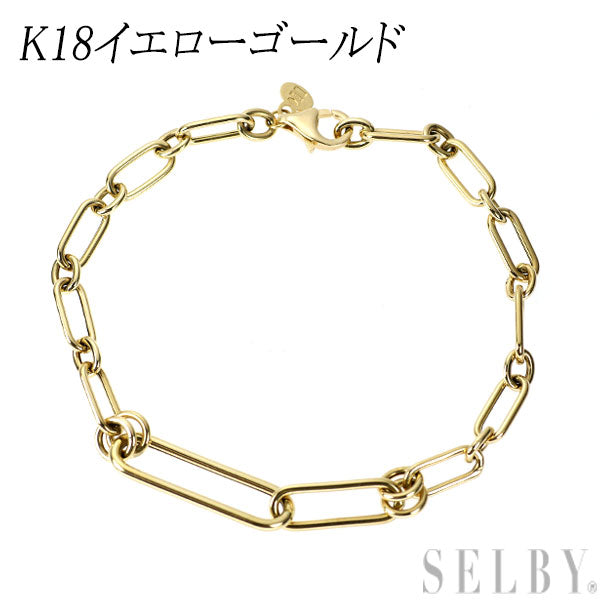 K18YG デザイン ブレスレット
