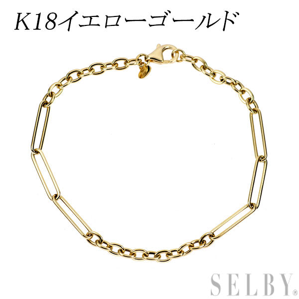K18YG デザイン ブレスレット