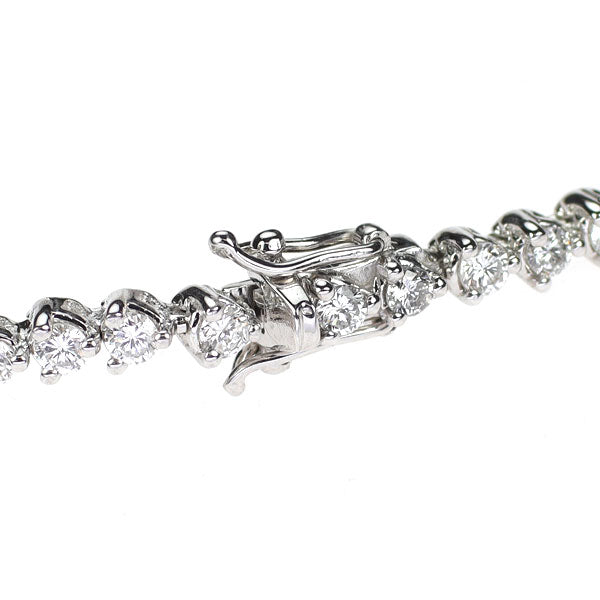 モニッケンダム K18WG ダイヤモンド ブレスレット 2.41ct テニス