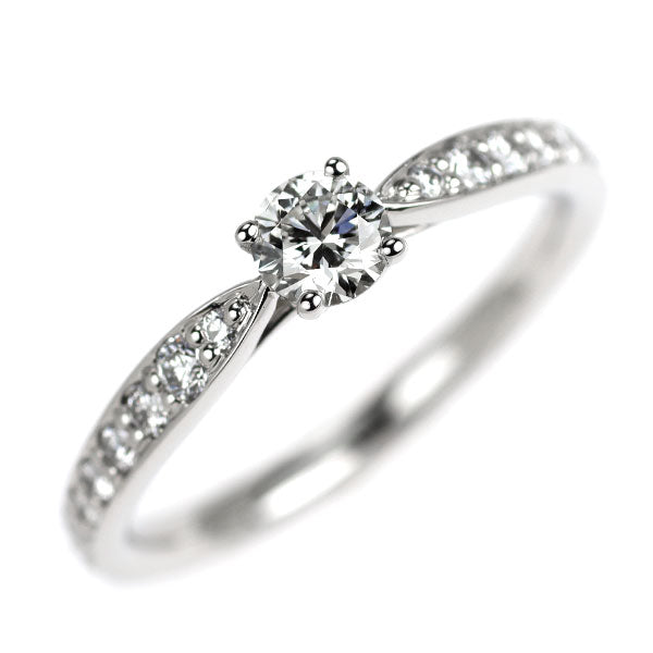 ティファニー Pt950 ダイヤモンド リング 0.20ct ハーモニー