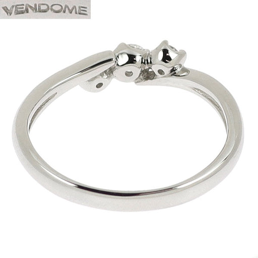 ヴァンドーム青山 Pt950 ダイヤモンド リング 0.13ct — セルビー
