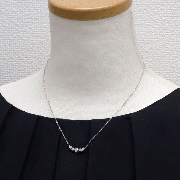 ティファニー Pt950 ダイヤモンド ペンダントネックレス ジャズ グラ
