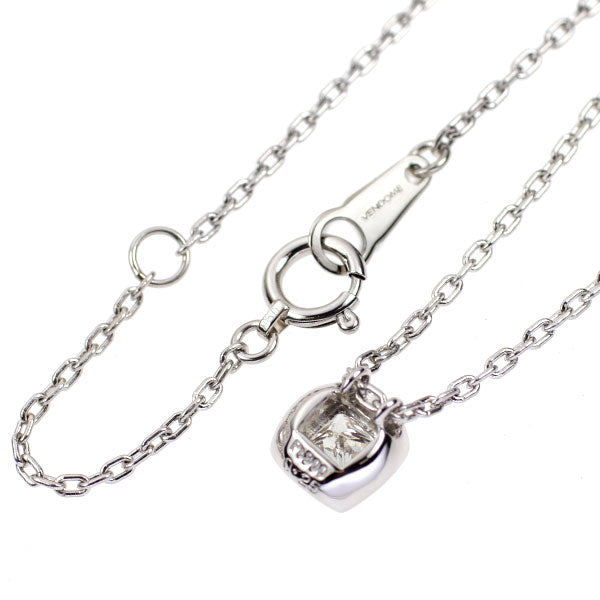 ヴァンドーム青山 Pt ダイヤモンド ペンダントネックレス 0.25ct
