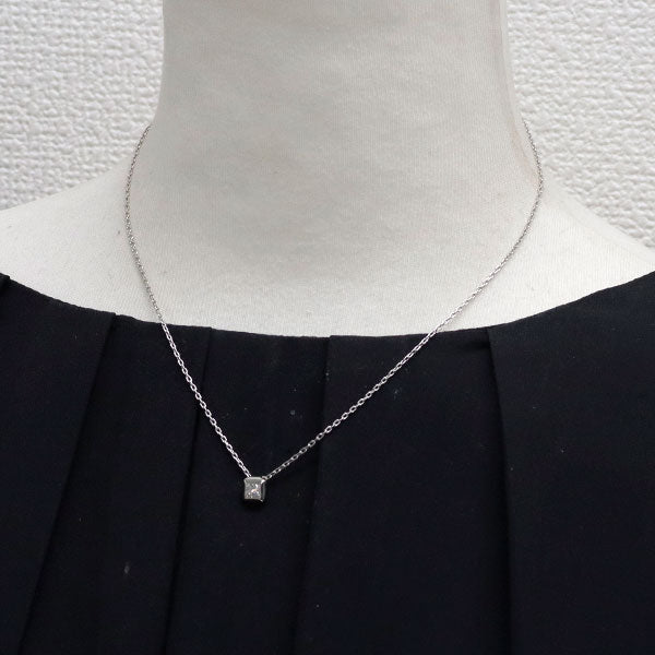 ヴァンドーム青山 Pt ダイヤモンド ペンダントネックレス 0.25ct