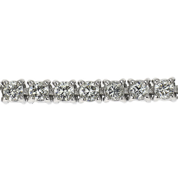 Pt850 ダイヤモンド テニス ブレスレット 2.00ct