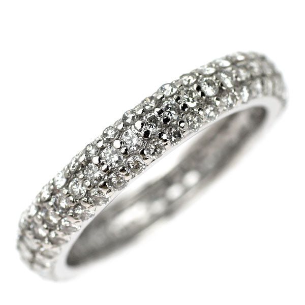 Pt900 ダイヤモンド リング 1.30ct フルエタニティ パヴェ