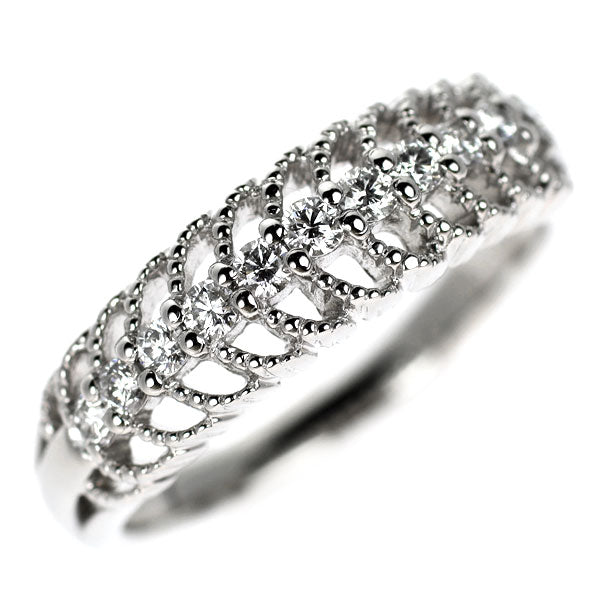 Pt900 ダイヤモンド リング 0.30ct
