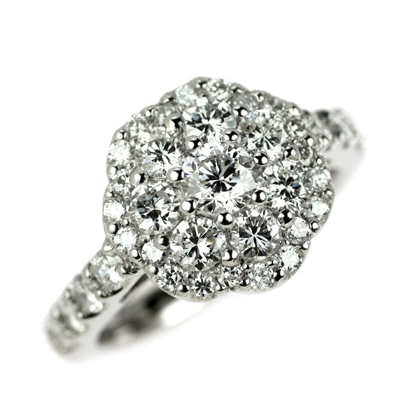 Pt900 ダイヤモンド リング 1.10ct ピンキー
