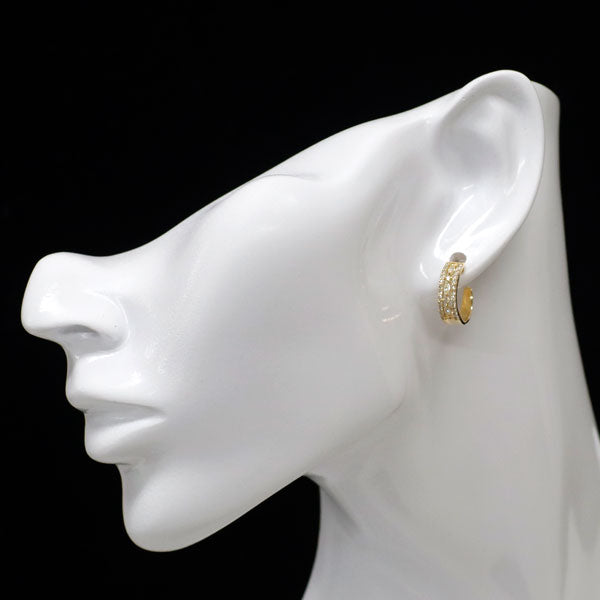 K18YG ダイヤモンド ピアス 0.60ct