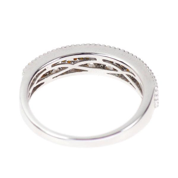 K18YG/WG トリートイエロー ダイヤモンド リング 0.27ct