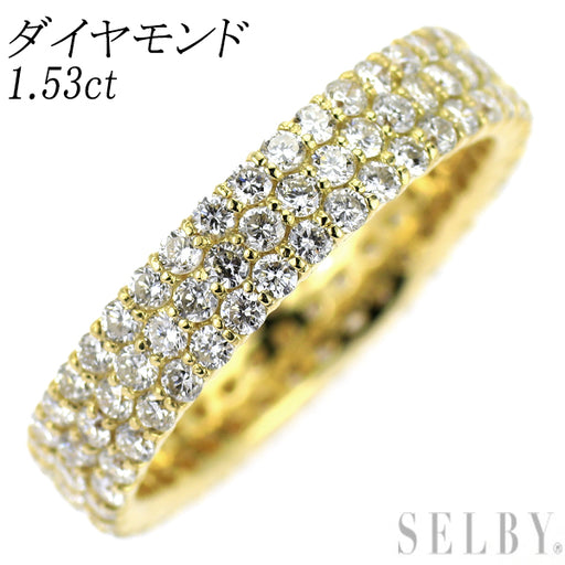 専用JQ157★高級 ダイヤモンド1.2ct フルエタニティ リング KAJITA Diamond - ダイヤモンドフルエタニティリング 2.2mm