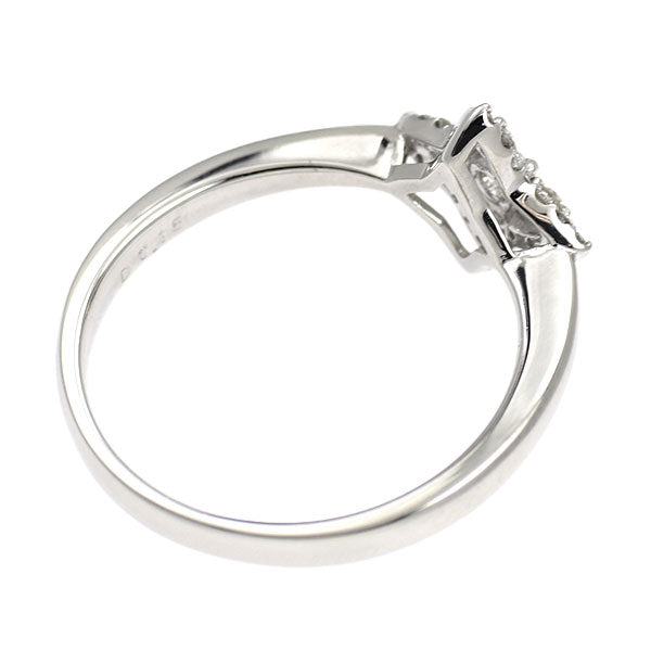 Pt900 ダイヤモンド ダイヤモンド リング 0.08ct D0.15ct