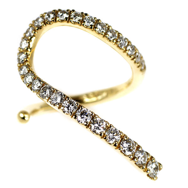 華宝流 K18YG ダイヤモンド リング 1.30ct