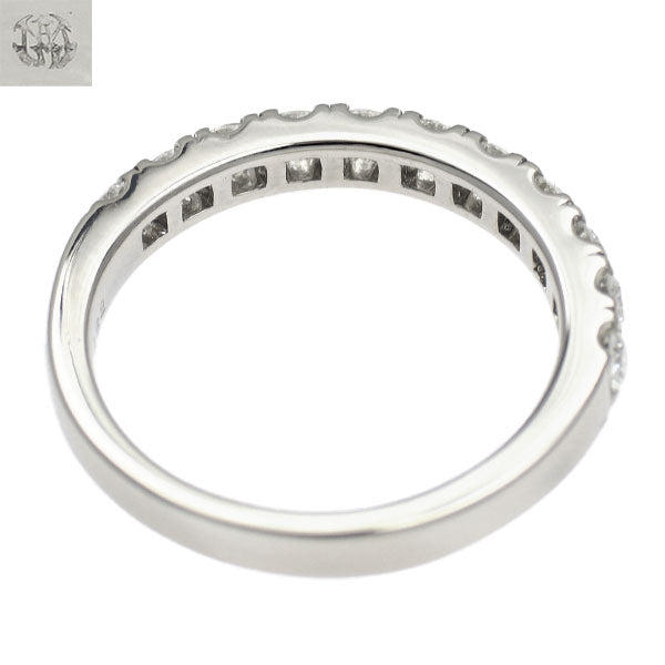 モニッケンダム Pt900 ダイヤモンド リング 0.52ct ハーフエタニティ