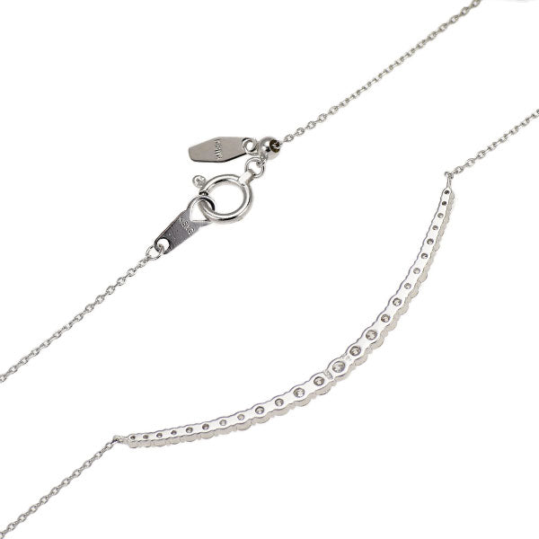 K18WG ダイヤモンド ペンダントネックレス 0.65ct