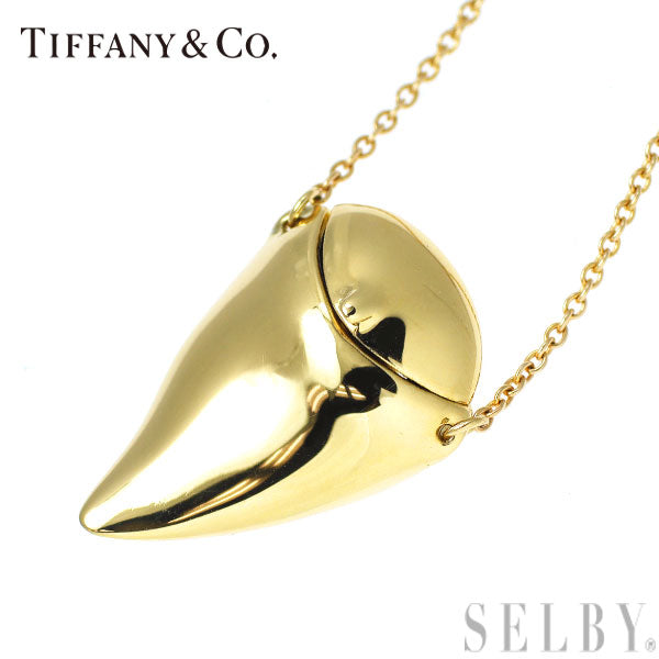 ティファニー K18YG ペンダントネックレス パフュームボトル