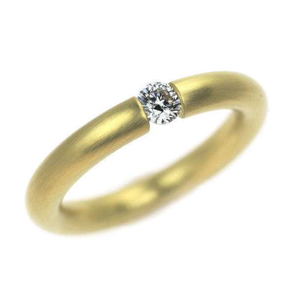 ニーシング K18YG ダイヤモンド リング 0.180ct