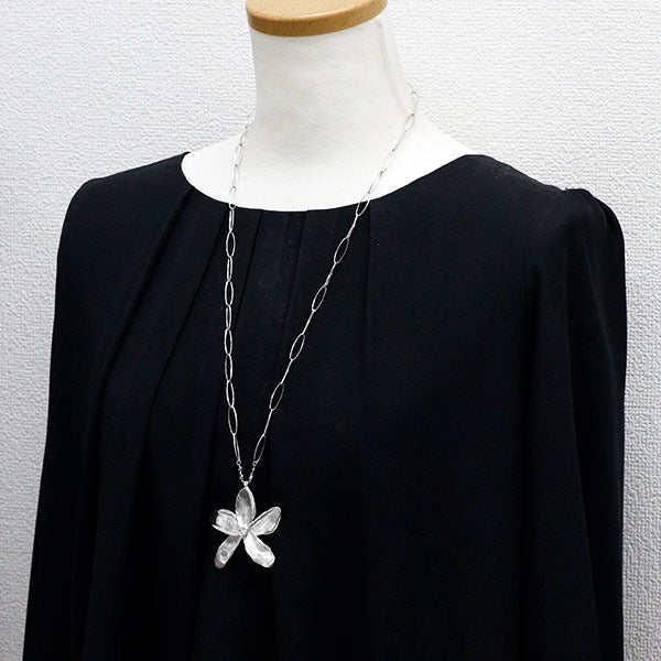 Rota Walter/ロタ ウォルター K18WG ダイヤモンド ペンダントネックレス フラワー 《セルビー銀座店》【中古】