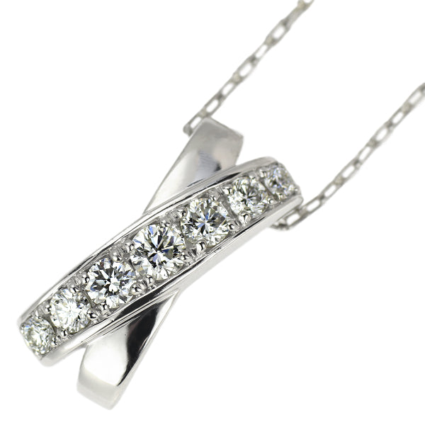 プラチナギルド Pt950/Pt850 ダイヤモンド ペンダントネックレス 0.30ct