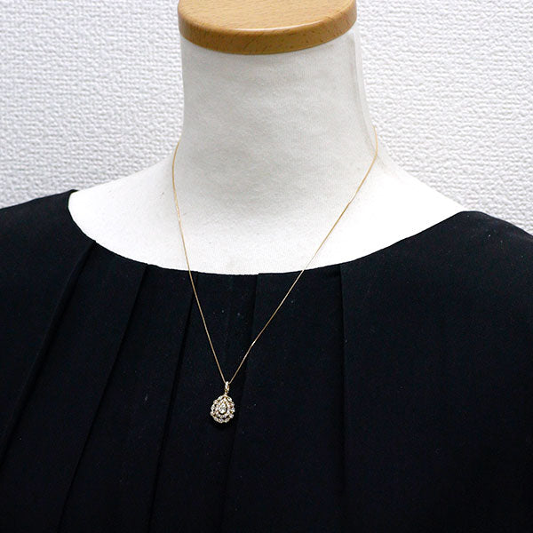 K18YG ダイヤモンド ペンダントネックレス 1.00ct